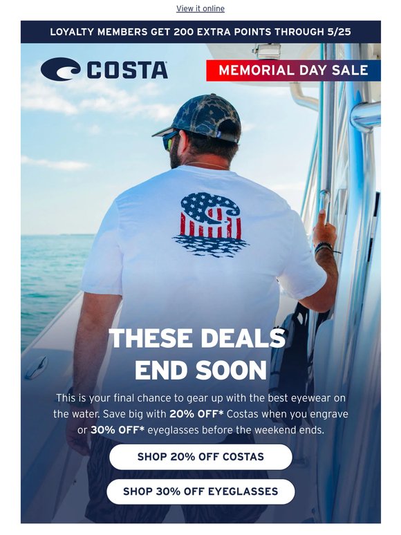 Memorial Day deals are ending soon
