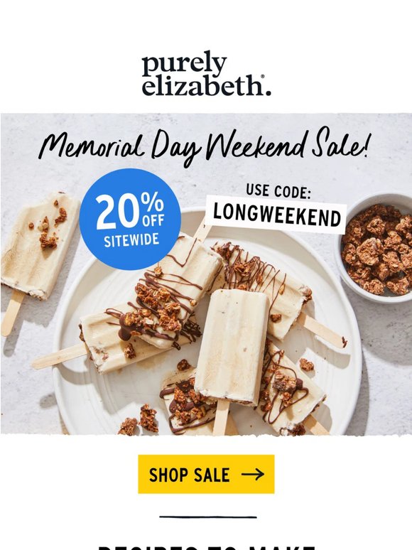 20% Off All Your Favorites! ☀️