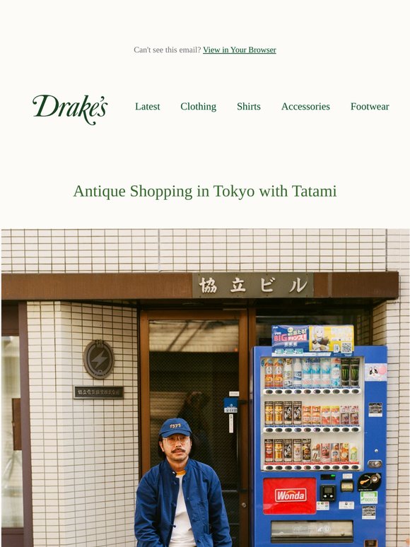 Antique Shopping in Tokyo with Tatami
