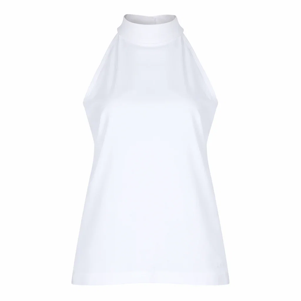 Image of Sofia Mock-Neck Tennis Top