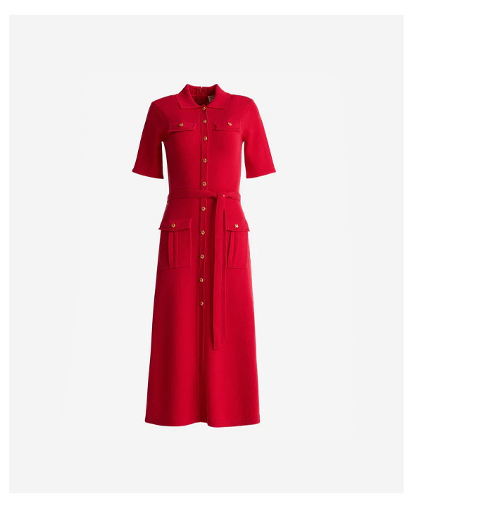 Zahara Dress In Legacy Crepe Knit