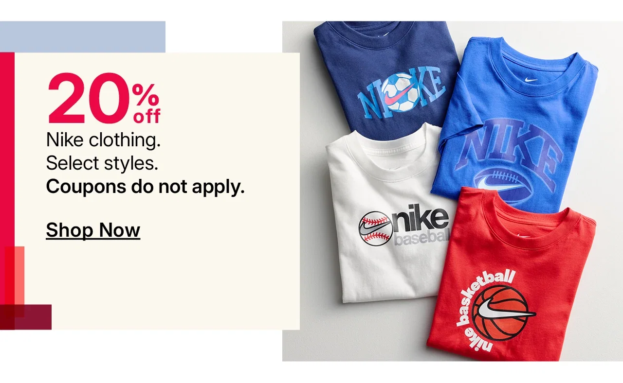 20% off nike clothing