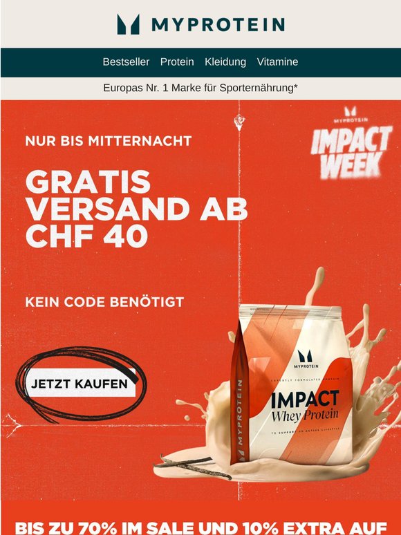 Gratis Versand ab 35€ - Nur bis Mitternacht ⚡