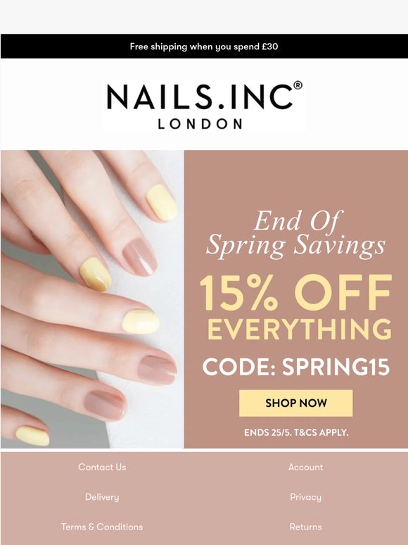 15% Off Everything Ends Tomorrow ⏰