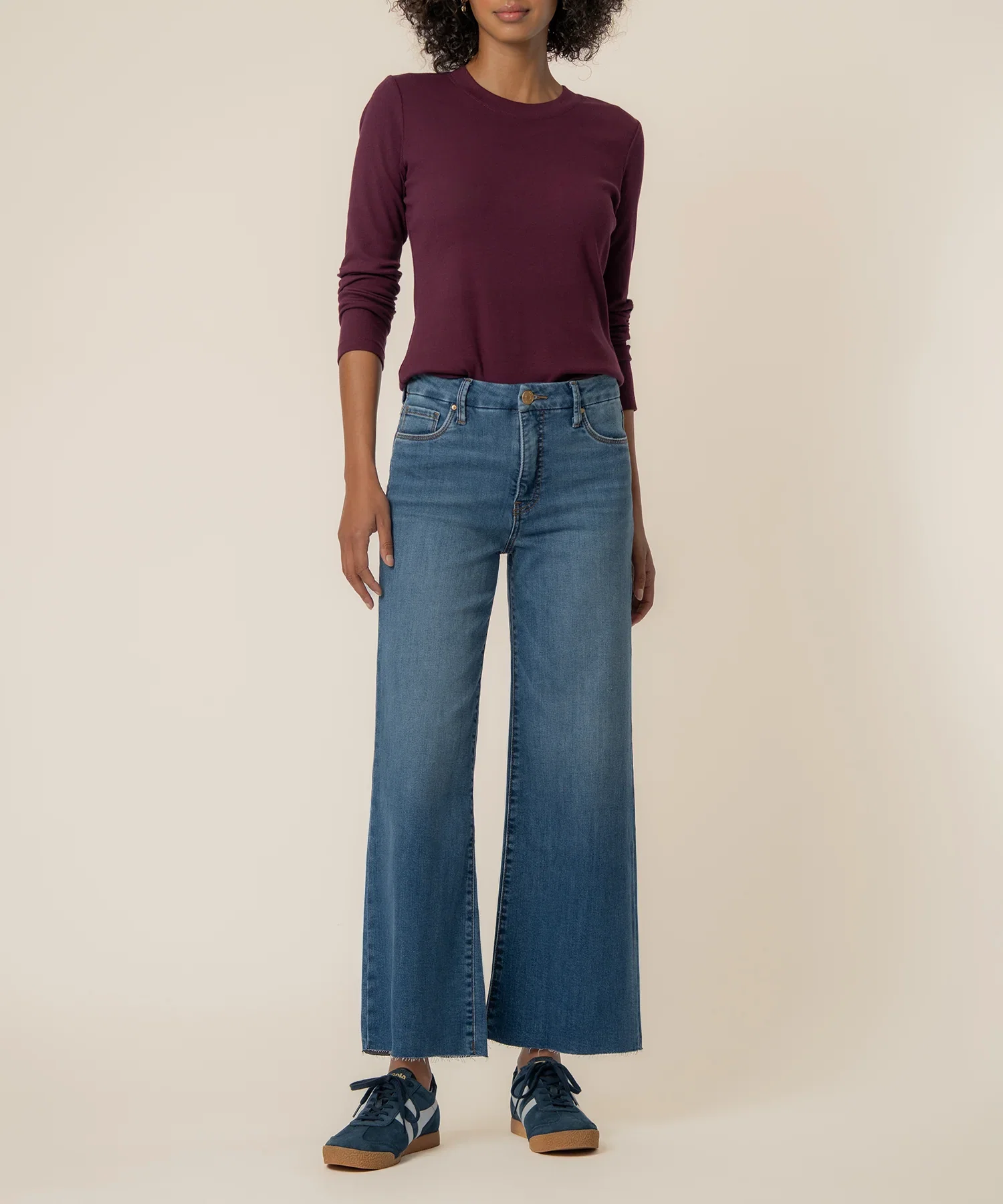 Image of Meg High Rise Wide Leg in Surprise Wash