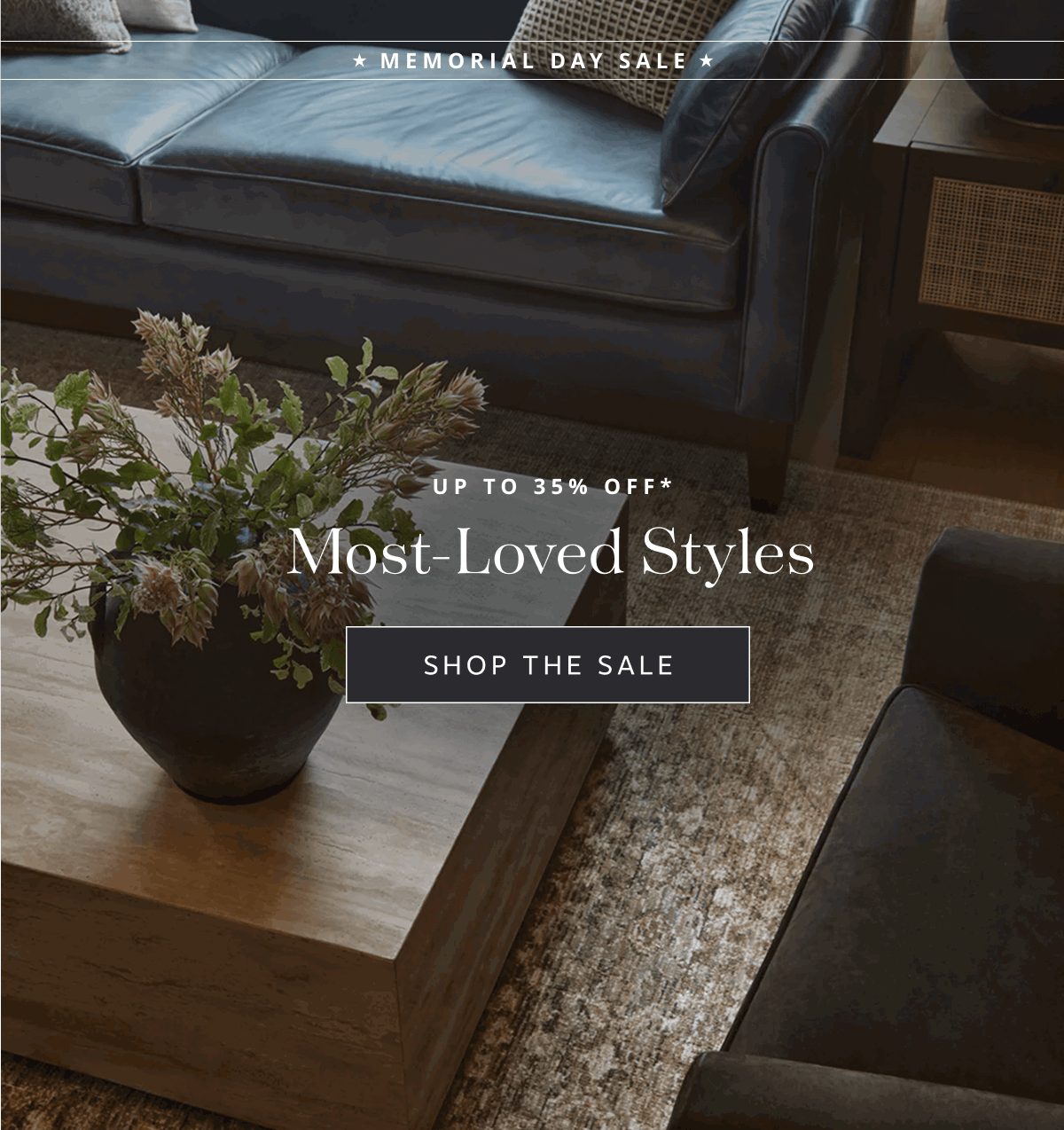 Memorial Day Sale: Up to 35% off* most-loved styles