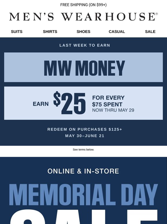 Start summer with SAVINGS