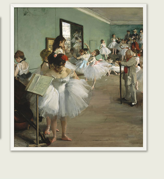 The Dance Class, 1874. Edgar Degas