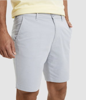 H.I.S Chinoshorts aus elastischer Baumwoll-Qualität in graublau