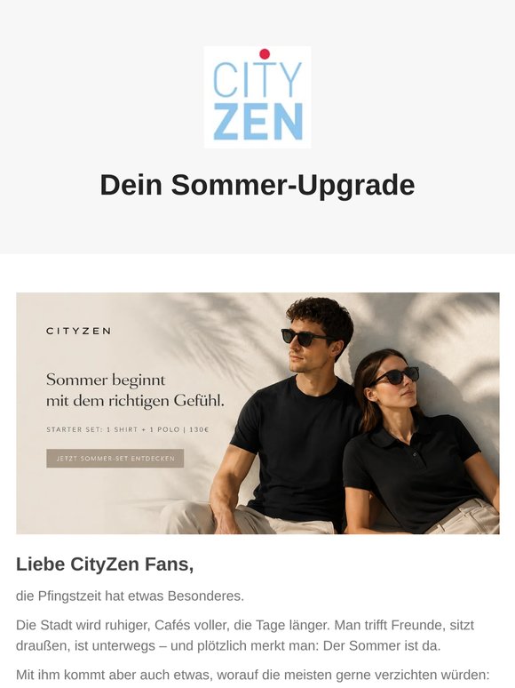 Dein Sommerupgrade mit 20% Rabatt