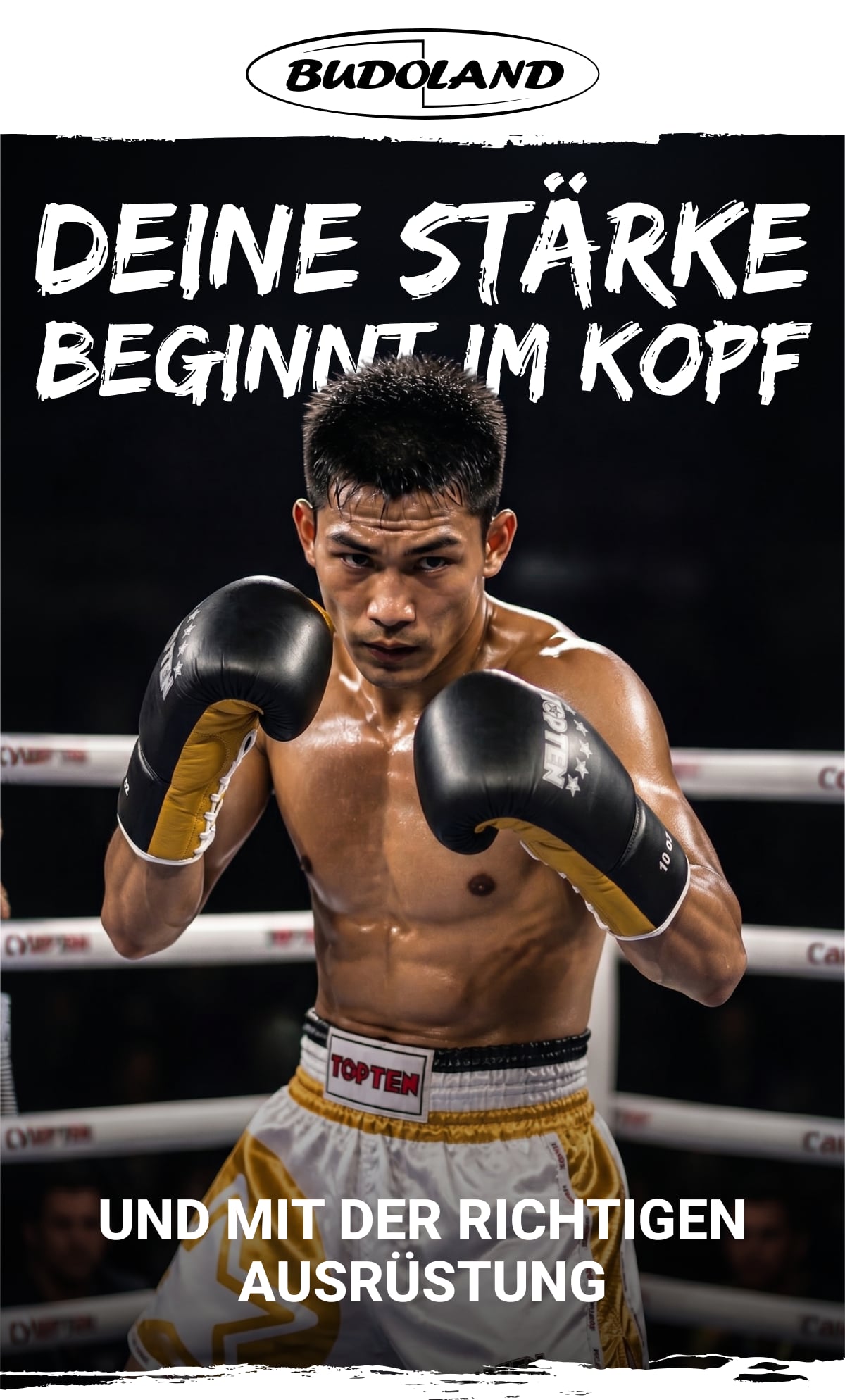Und mit der richtigen Ausrüstung | Deine Stärke beginnt im Kopf | Zum Shop