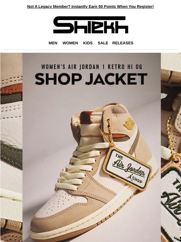 The Wait is Over: The AJ1 "Shop Jacket" has Dropped!