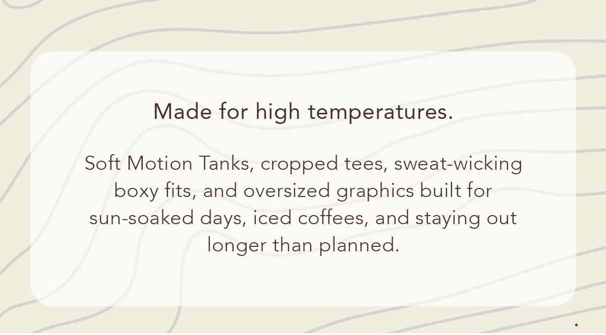 Made for high temps