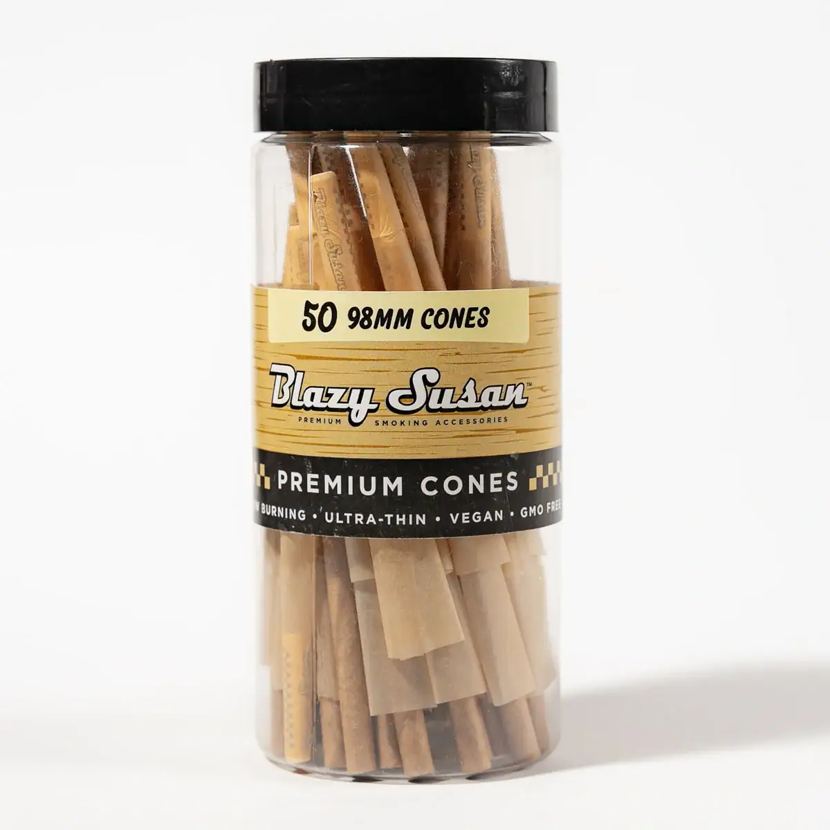 Image of Unbleached Pre Rolled Cones Jar
