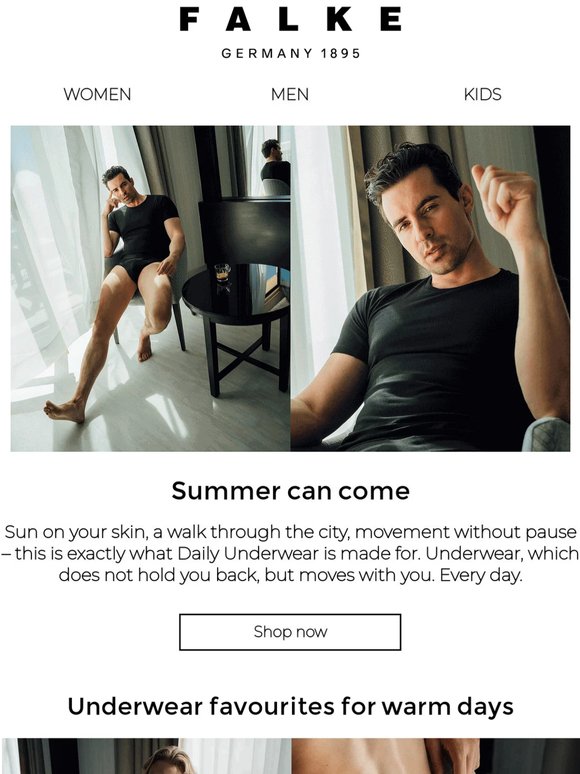 Underwear, as light as summer