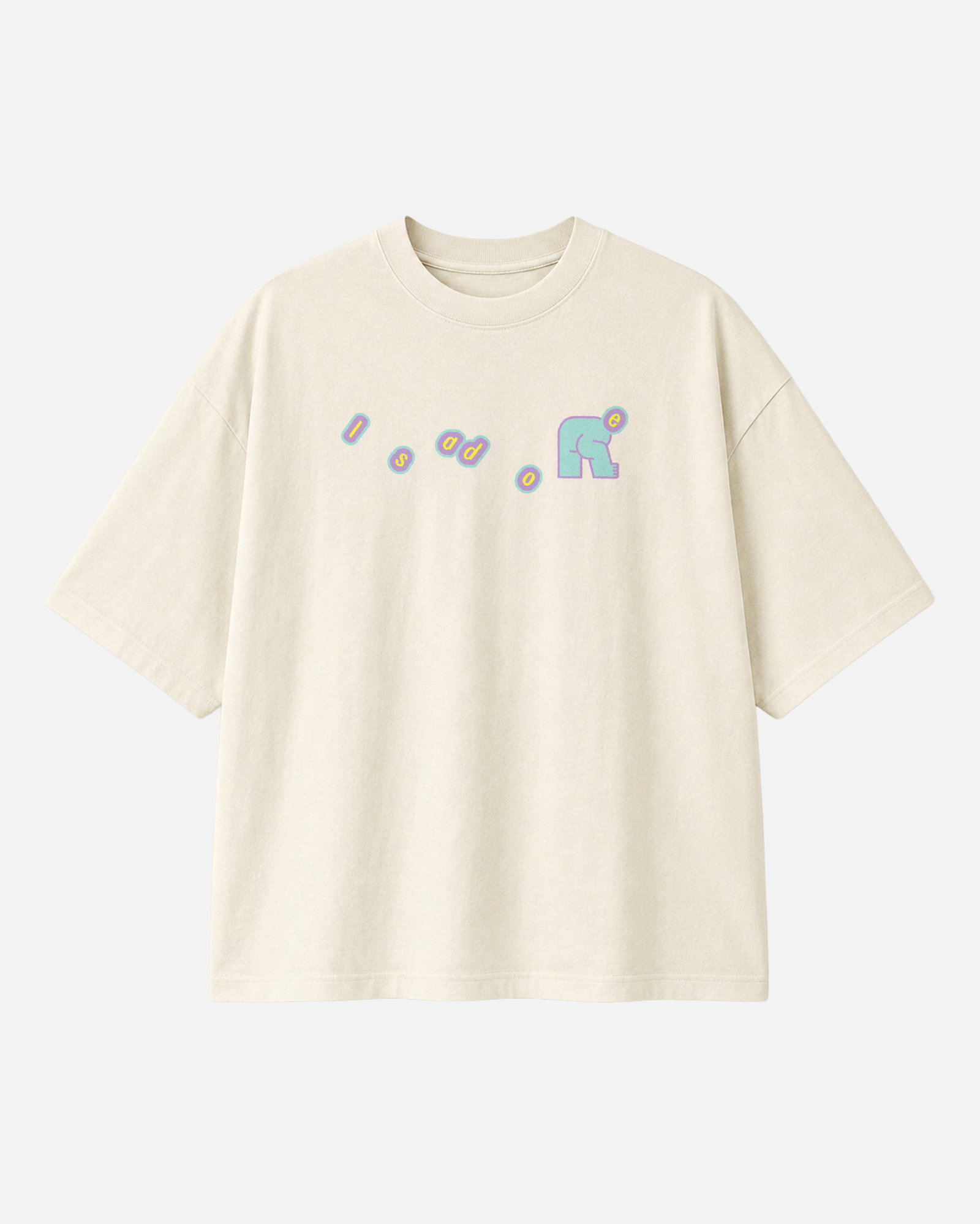 Bums on Tour T-shirt Natural Raw