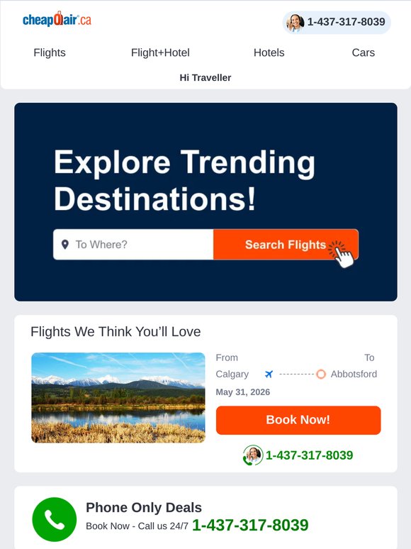 ✈  Calgary - Abbotsford Flight Deals You’ll Love