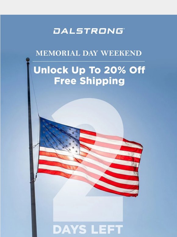 Just 48 hours left to unlock 20% off.