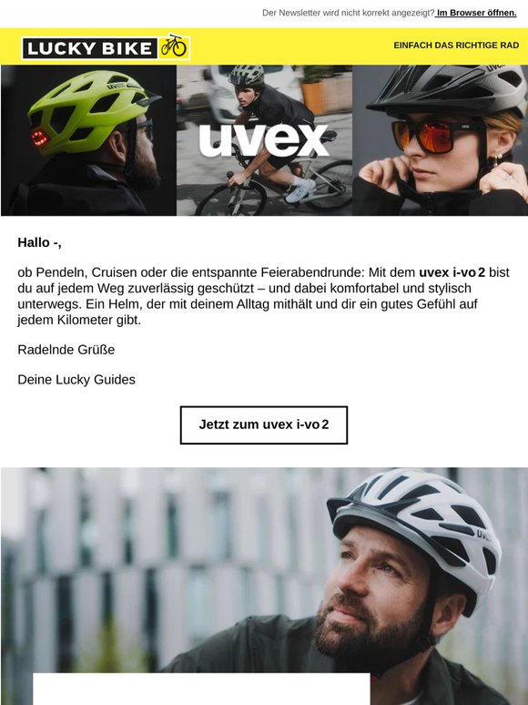Mehr Sichtbarkeit. Mehr Komfort. Der uvex i‑vo 2 Helm