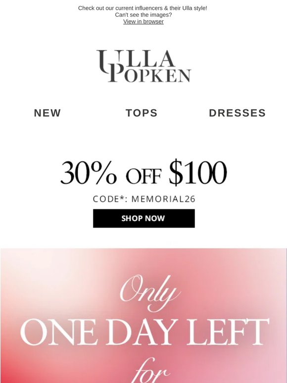 24 hours until this sale is over - amazing deals!
