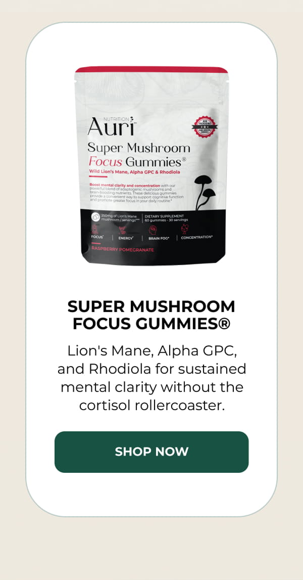 Super Mushroom Focus Gummies