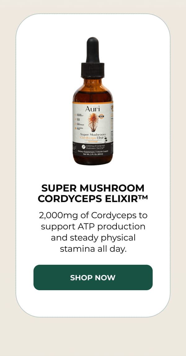Super Mushroom Cordyceps Elixir