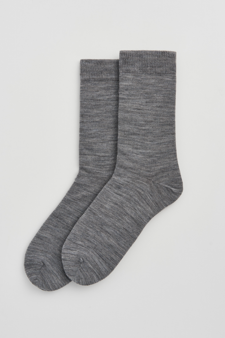 Correct Grey Merino Socks