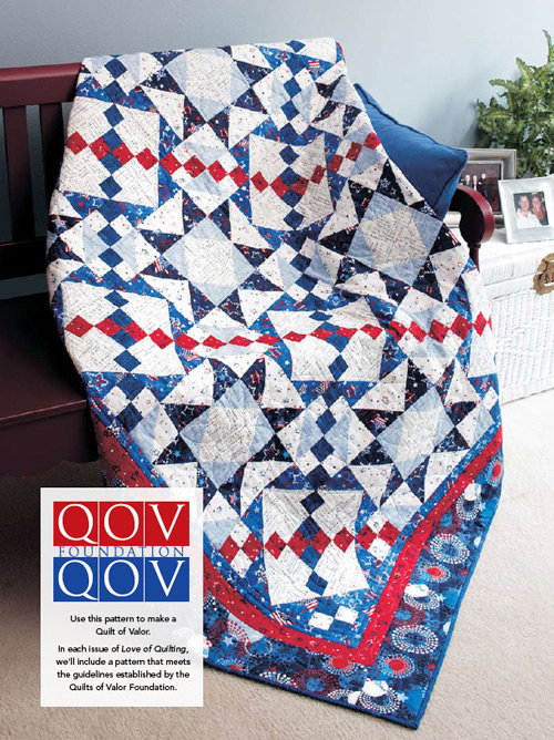 American Valor Quilt Pattern Download