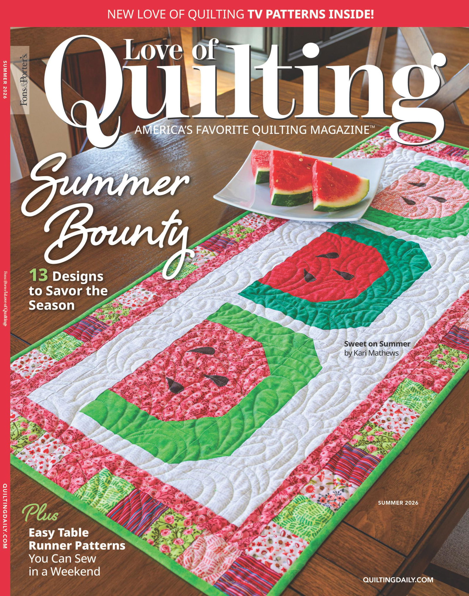 Love of Quilting Summer 2026 Digital Edition