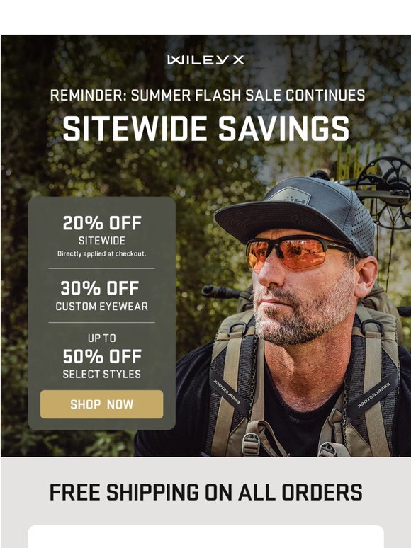 Summer Flash Sale is still going strong