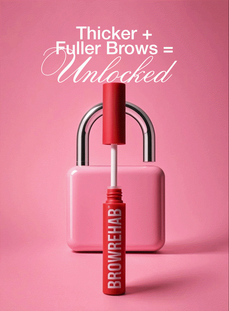 THICKER + FULLER BROWS = unlocked