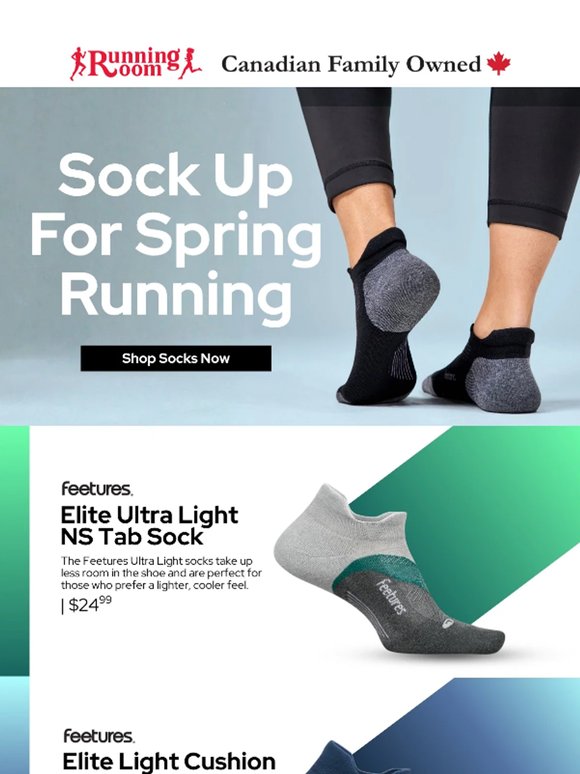 Sock Up for Spring Miles Ahead 🧦