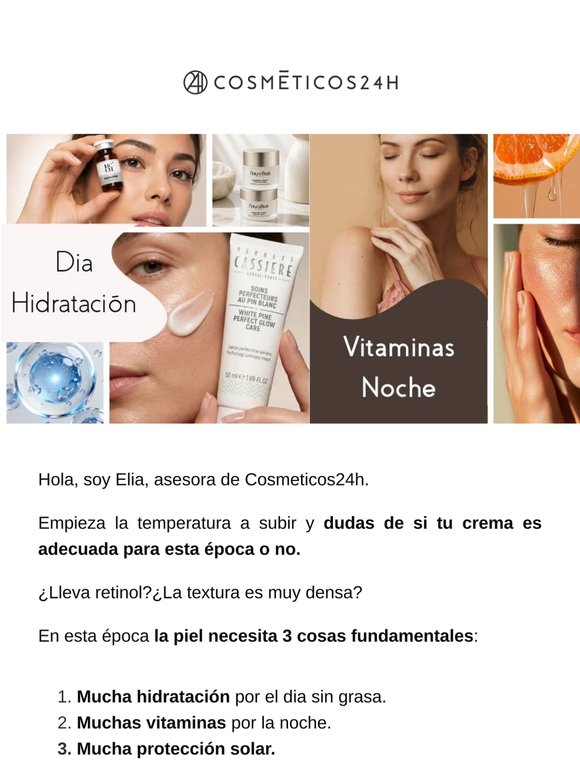 Cremas ligeras para un verano radiante 🍊