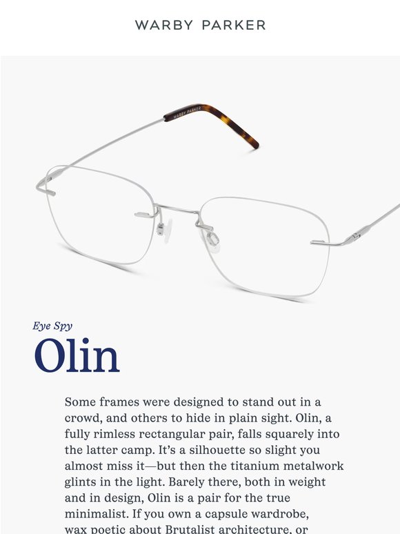 A very minimalist frame