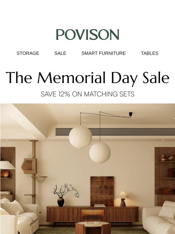 Save 12% on Matching Sets This Memorial Day