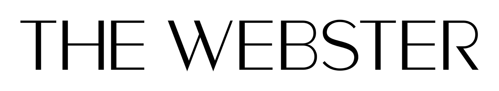 The Webster Logo
