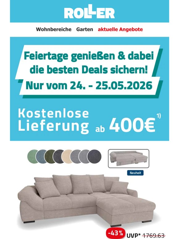 Pfingsten= Shopping + Sofa + Snacks 😇