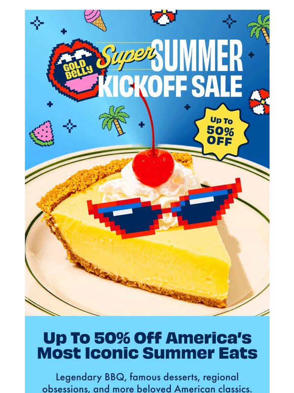 🌞 Ends TOMORROW! 50% OFF Summer Kickoff Sale