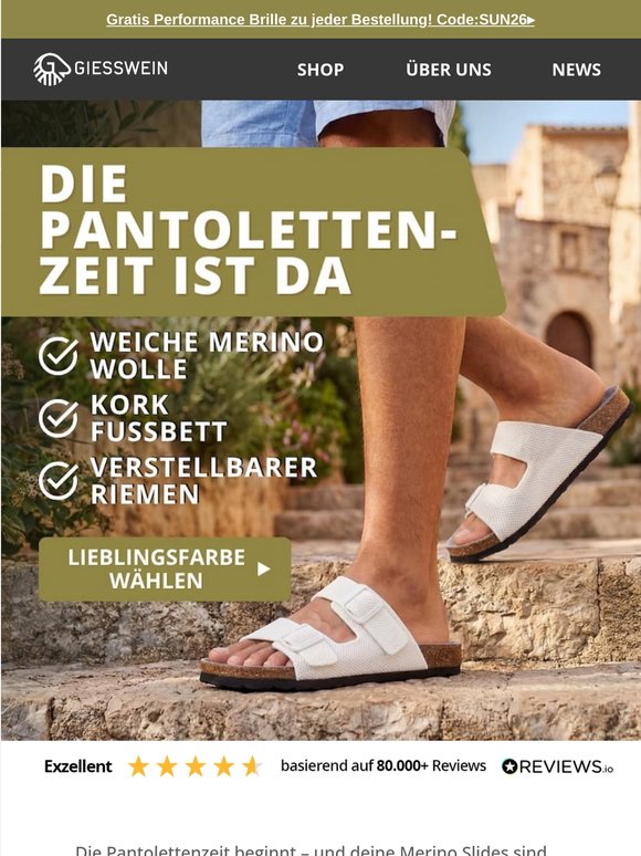 Pantolettenzeit – 2 neue Farben sind da!☀️