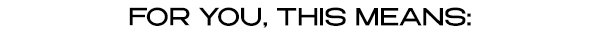 this means: