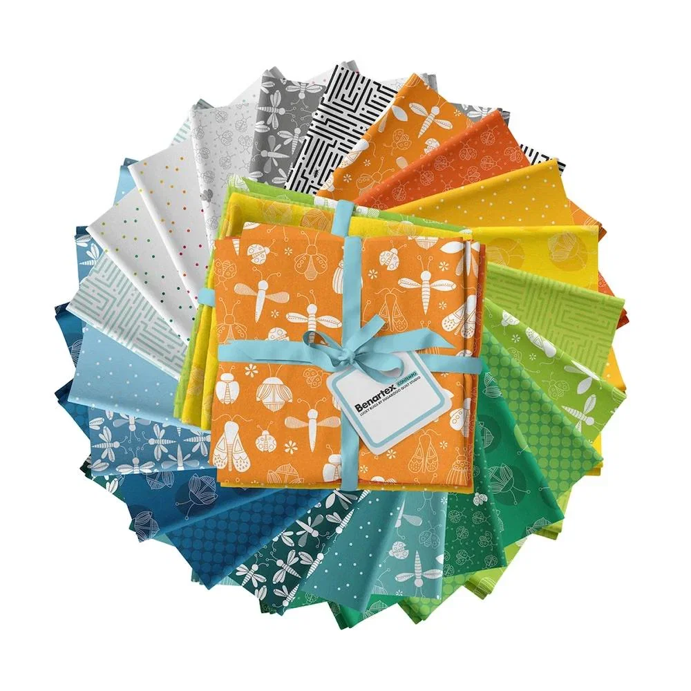 Image of Benartex Fabrics - Lucky Bugs 22 Piece Fat Quarters
