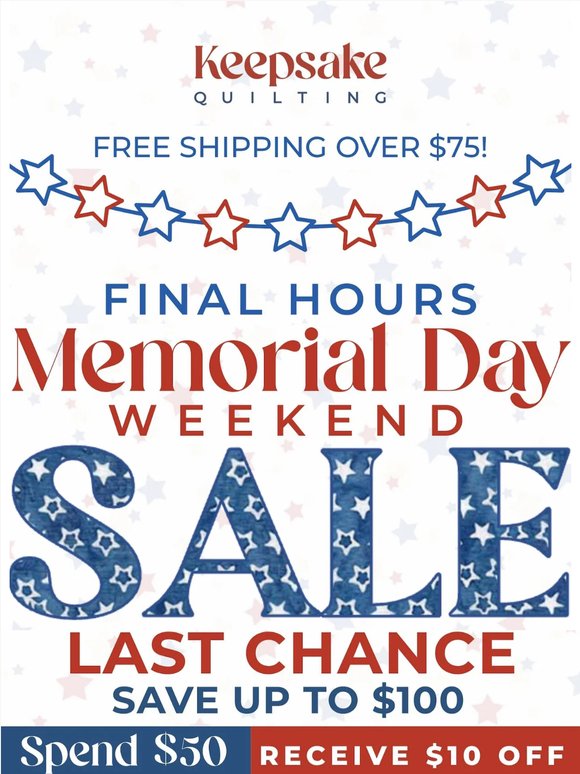 ❤️🤍💙FINAL HOURS: MDW Savings up to $100💙🤍❤️