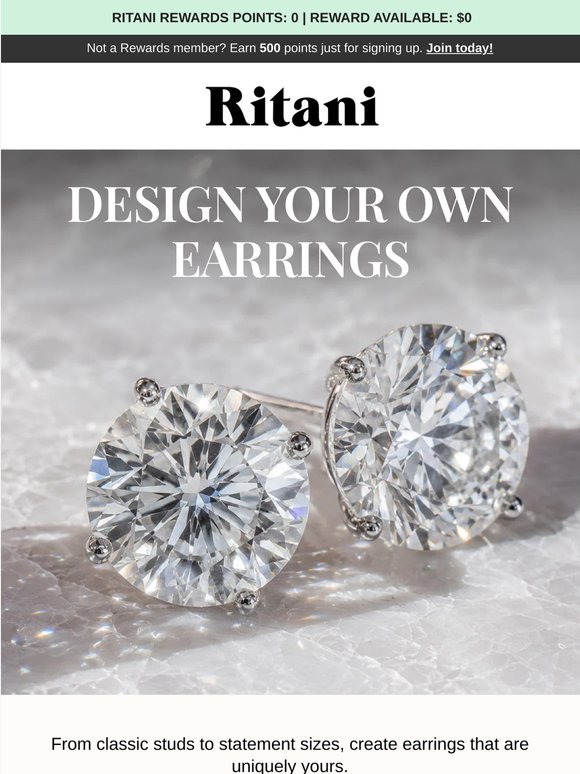 Your Perfect Diamond Earrings, Designed By You 🧑‍🎨