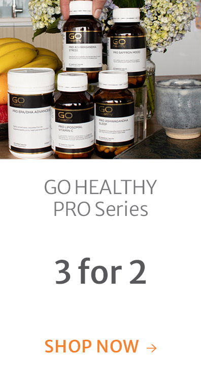 3 for 2 on GO Healthy Pro Series