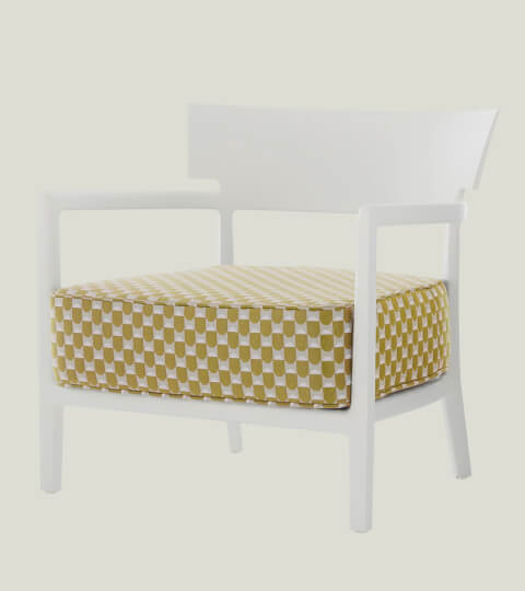 Cara Outdoor Liberty Chair by Kartell