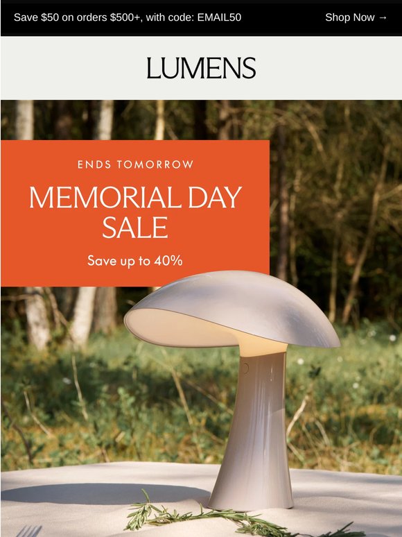 Don't Miss these Memorial Day Top Picks