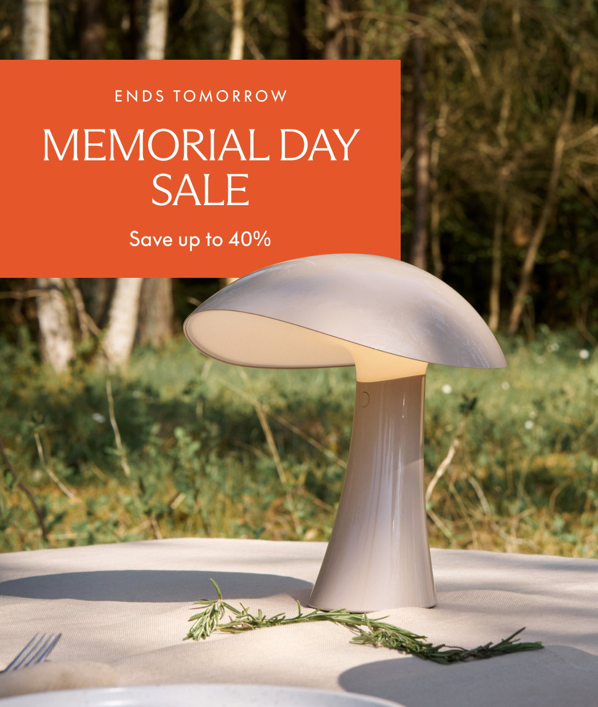 Memorial Day Sale ends tomorrow. Save up to 40%