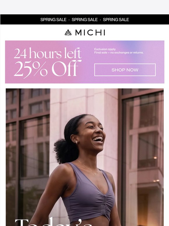 24 Hours Left — Sale Ends Tonight
