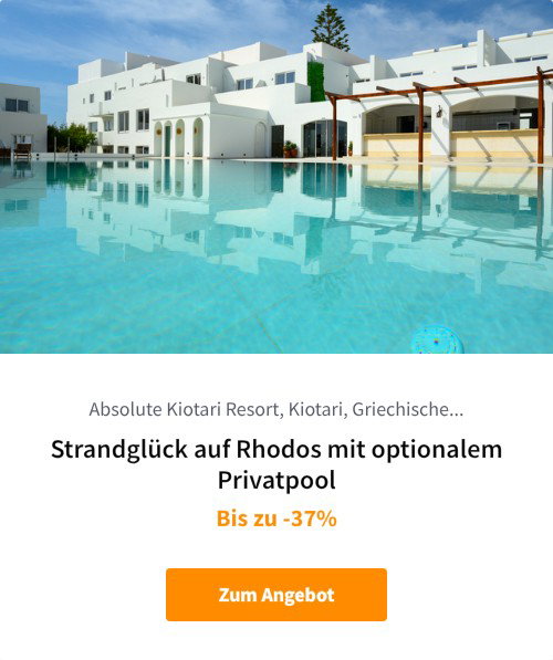 Strandglück auf Rhodos mit optionalem Privatpool
