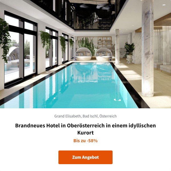 Brandneues Hotel in Oberösterreich in einem idyllischen Kurort